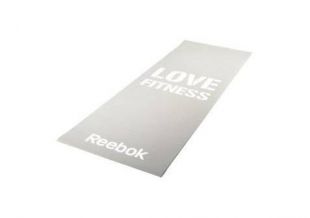 Фитнес-мат тонкий Reebok Love RAMT-11024GRL (серый)
