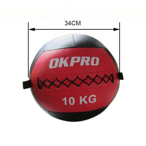 Медицинбол WallBall OKPRO OK1221 10 кг