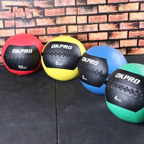 Медицинбол WallBall OKPRO OK1221 10 кг
