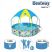 Бассейн каркасный Bestway Steel Pro, с навесом, 244 х 51 см