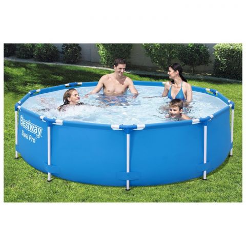 Бассейн каркасный Bestway Steel Pro, 305 х 76 см, (56677)
