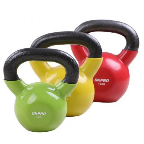 Гиря виниловая OKPRO OK1003 6 кг