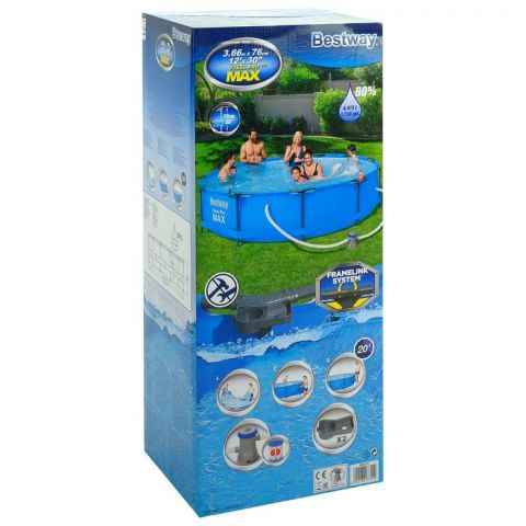 Бассейн каркасный Bestway Steel Pro MAX 366 х 76 см (56416)
