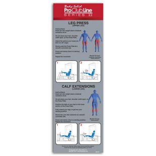 Тренажер для горизонтального жима ногами Body-Solid S2LPC-2 с весовым стеком 95 кг