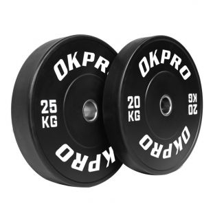 Диск бамперный резиновый 20 кг OKPRO OK2006-1