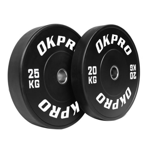 Диск бамперный резиновый 20 кг OKPRO OK2006-1