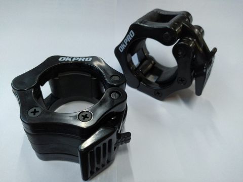 Замок для грифа черный OKPRO OK5041