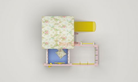 Игровой комплекс Савушка Baby 1 розовый