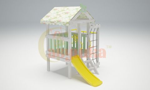 Игровой комплекс Савушка Baby 12 оливковый