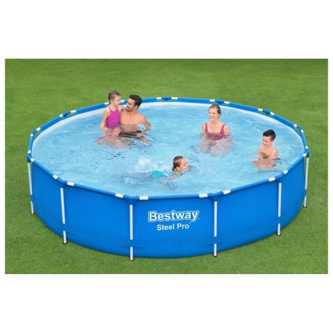 Бассейн каркасный Bestway Steel Pro 396 x 84 см (5612E)