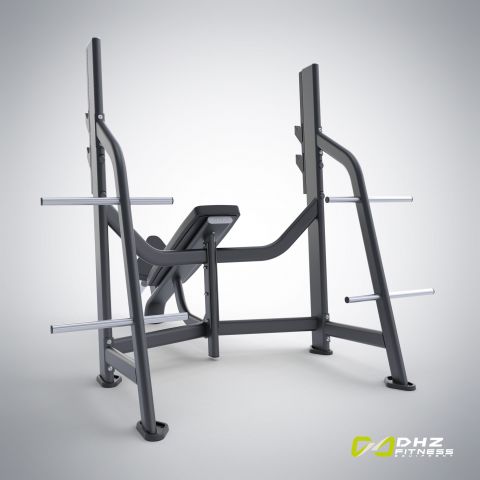 E-7042 Скамья-стойка для жима под углом вверх (Olympic Bench Incline)