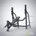 E-7042 Скамья-стойка для жима под углом вверх (Olympic Bench Incline)