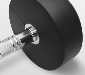 Набор обрезиненных гантелей 2,5-25 кг BRONZE GYM BGDBR025-250