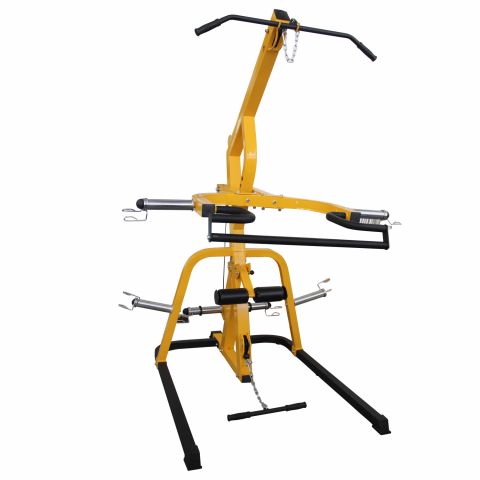 Силовой тренажер со скамьей DFC Powergym HM035