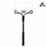 Стационарная баскетбольная стойка DFC ING60U