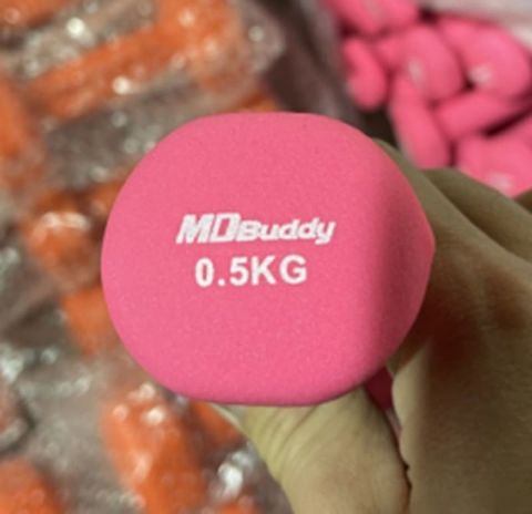 Гантель неопреновая MD Buddy MD2025 0,5 кг