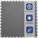 Резиновая плитка Rubber Skin 9 мм 500*500 мм