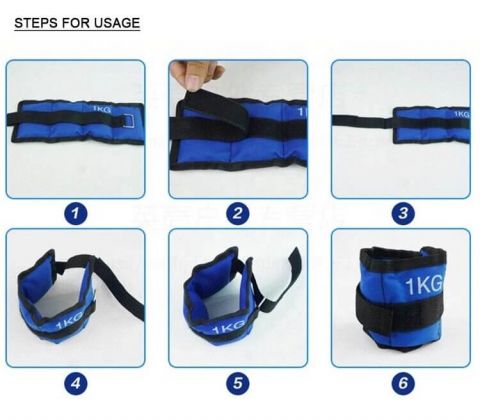 Утяжелители для ног OKPRO OK1718 2 кг