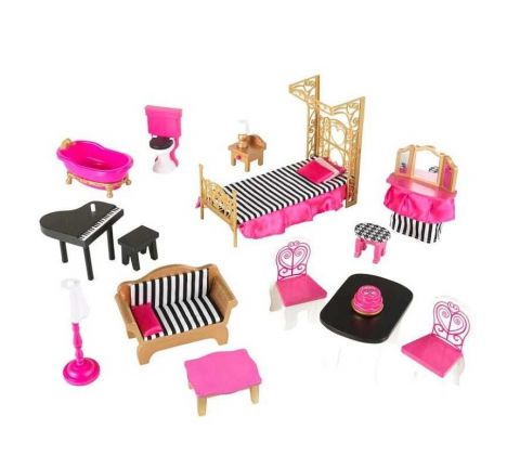Кукольный домик с мебелью для Барби Kidkraft Белла (65944)