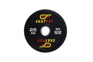 Диск бамперный EkatFit 2,5 кг (черный)