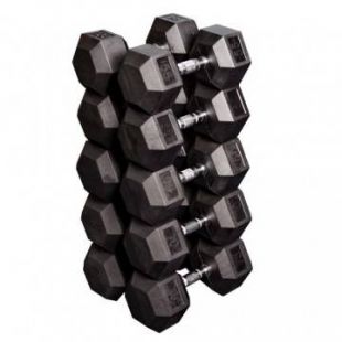 Набор гексагональных гантелей Body-Solid SDRS900 5 пар от 36 кг. до 45 кг с шагом 2,25 кг